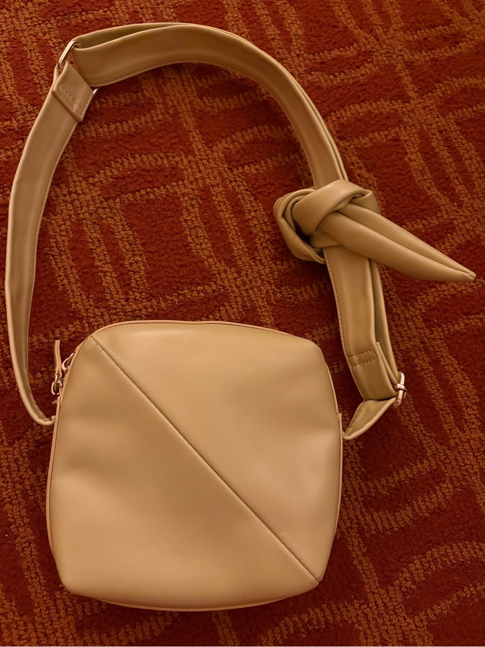 Maeve by Anthropologie Yellow Knot-Strap Shoulder Crossbody